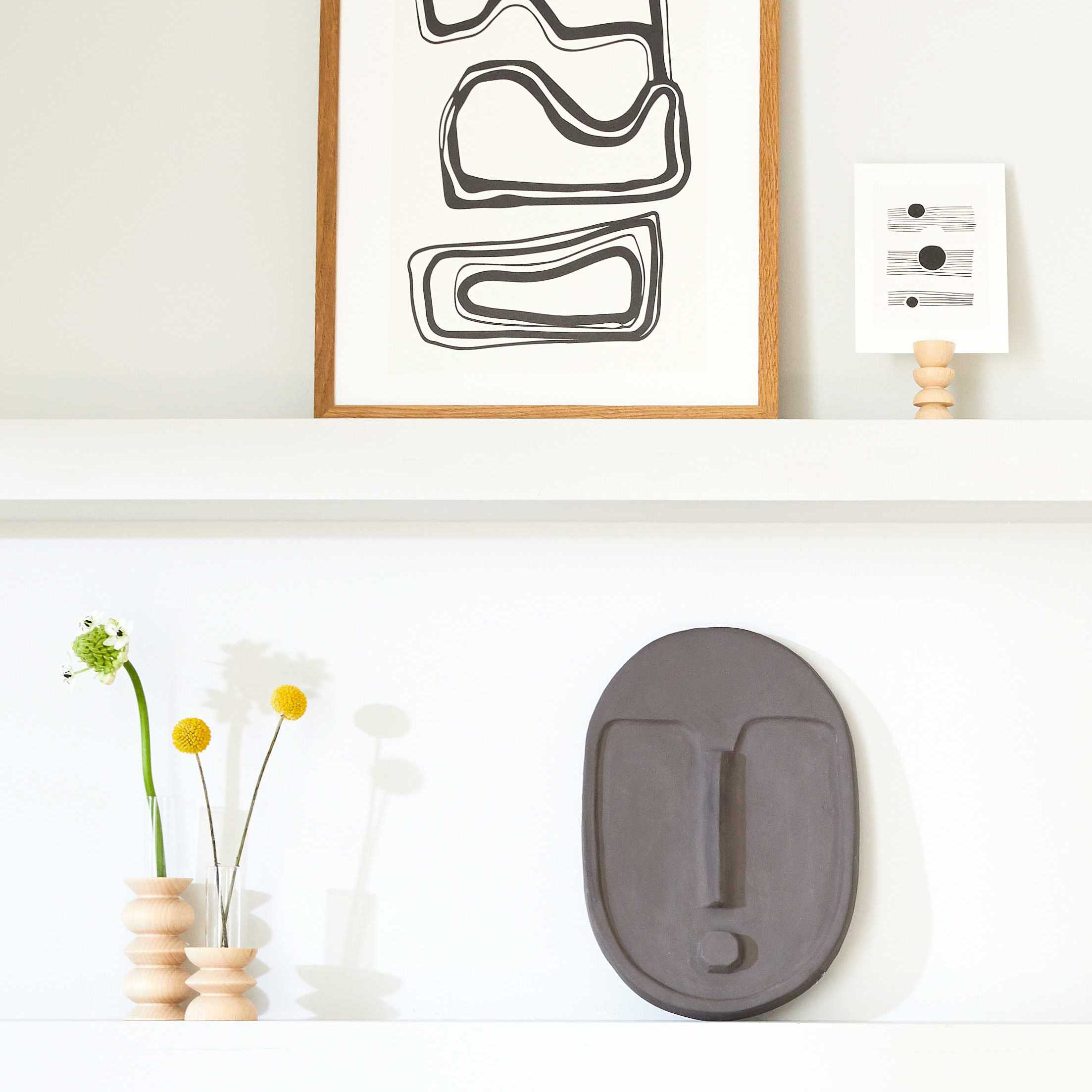 Totem Wooden Vase - Medium Nº 5